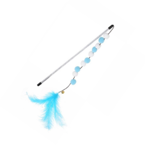 Играчка за котки с топчета за котки, синя