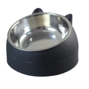 Купичка за храна с уши - черен