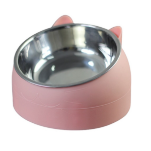 Купичка за храна с уши - розов