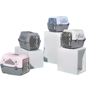 Транспортна клетка за домашен любимец - Черно